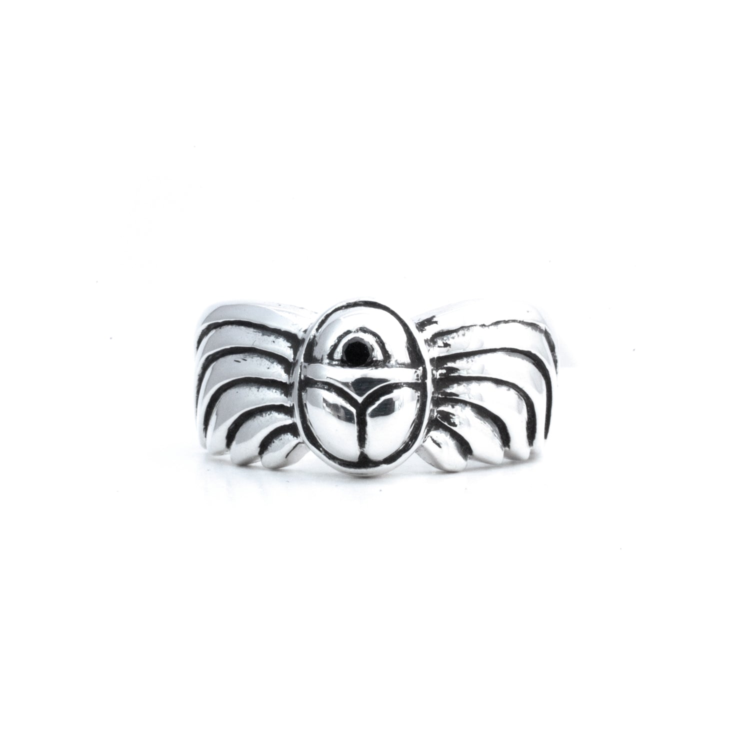 Sterling Silver & Black Diamond XEPER RING :: Signature Collection